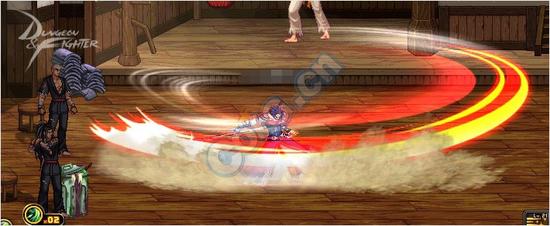 ▲  在更广阔范围内可使用的疾风刃斩效果图