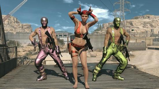 《合金装备OL》新截图静静参战 女汉子风范依旧