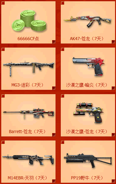 CF元宵节活动抽抽抽网站