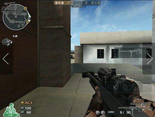 爆破五图异域小镇狙击点位介绍 移动的炮台