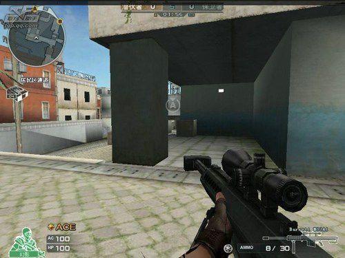 爆破五图异域小镇狙击点位介绍 移动的炮台