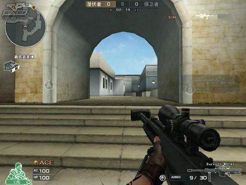 爆破五图异域小镇狙击点位介绍 移动的炮台