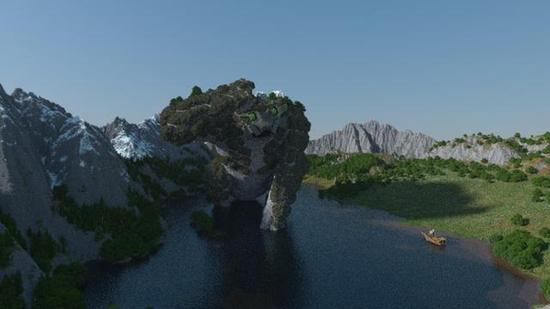 100%还原！我的世界玩家重塑《汪达与巨像》