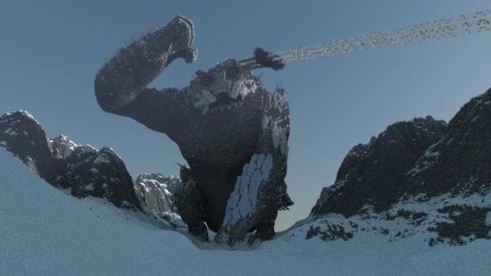 100%还原！我的世界玩家重塑《汪达与巨像》