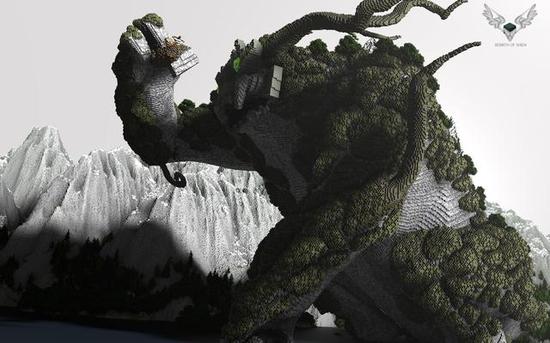 100%还原！我的世界玩家重塑《汪达与巨像》