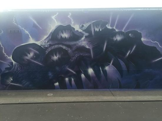 更多的炉石街头涂鸦宣传画！暴雪启动了全球攻势