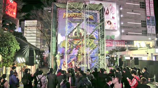 炉石街头宣传画蔓延到了亚洲！中日韩也没放过