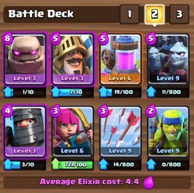 气球控场与三枪骷髅 《皇室战争》一周套牌推荐