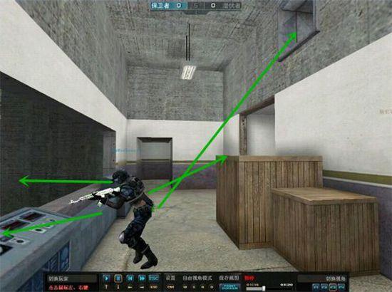 CF潜艇战服打法教学 五人配合卡位战术分享