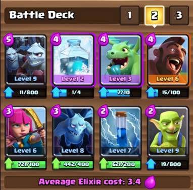 气球控场与三枪骷髅 《皇室战争》一周套牌推荐