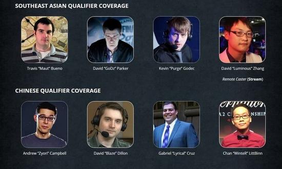 马尼拉特锦赛 预选赛解说名单和赛制公布