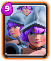 皇室战争 皇室战争卡组推荐 皇室战争三个火枪手 皇室战争速推流 皇室战争卡组