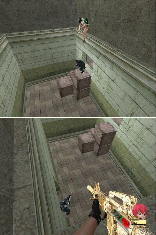 CF爆破模式进阶教学 黑色城镇极限的卡点位