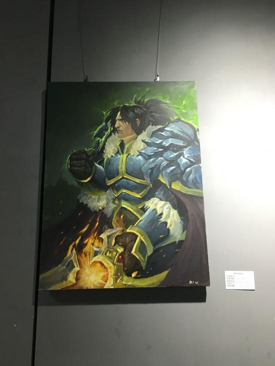 玩家原创画作：毕业习作 瓦里安·乌瑞恩