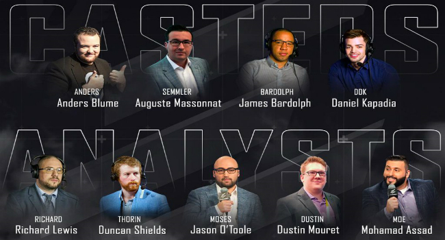 CSGO-ELeague解说阵容公布 120万美元总奖金