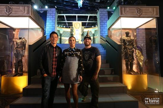 古尔丹现场介绍自己 主创现身北京影展