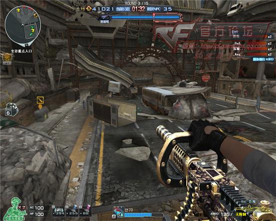 CF火线守卫挑战模式 破碎之都困难模式速成攻略