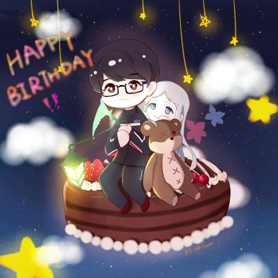 Meiko和MLXG过生日 粉丝花式祝福