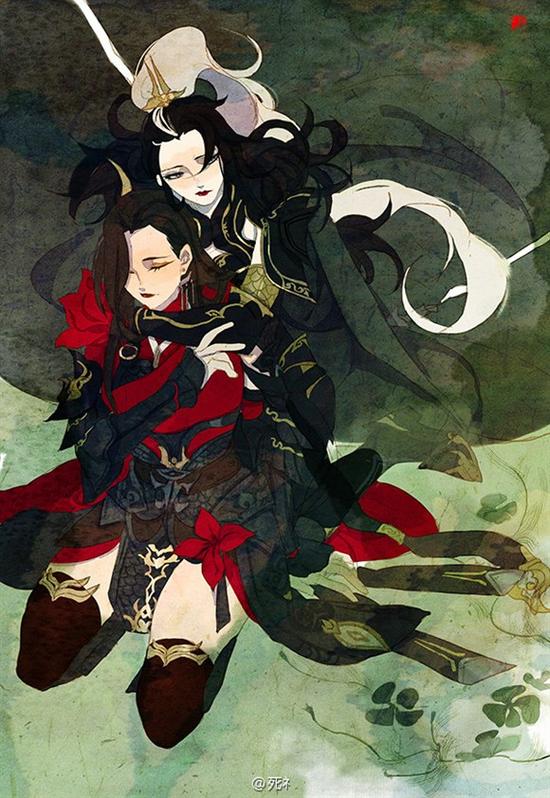 死礻的十二门派御姐图&nbsp;剑网3七周年作品赏