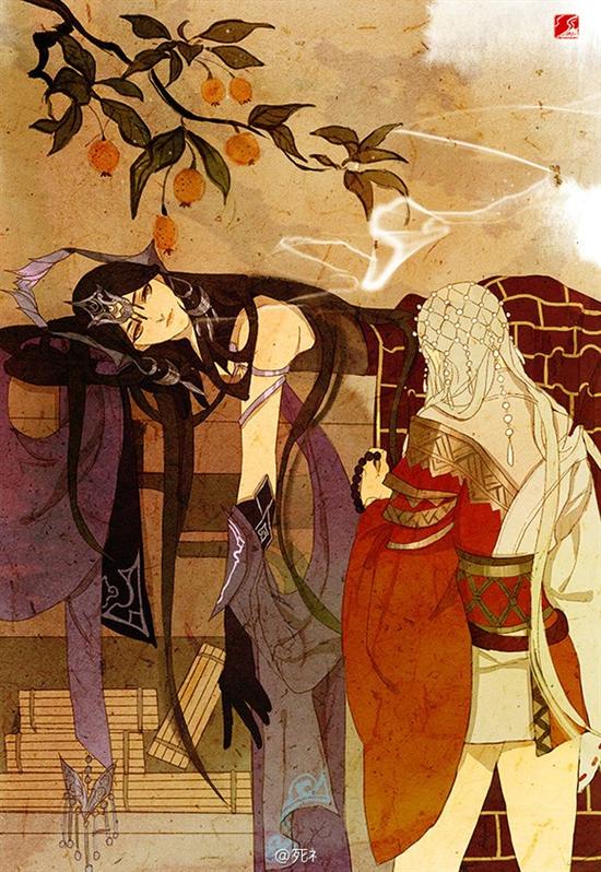 死礻的十二门派御姐图&nbsp;剑网3七周年作品赏