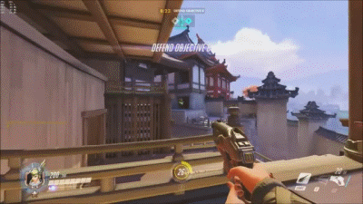 守望先锋爆头判定测试：命中范围各不同