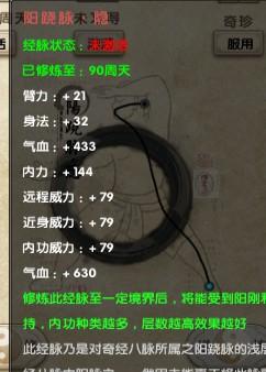 全民福利 九阴真经隐脉属性成长一览