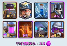 千人锦标赛 皇室战争锦标赛前十卡组分享