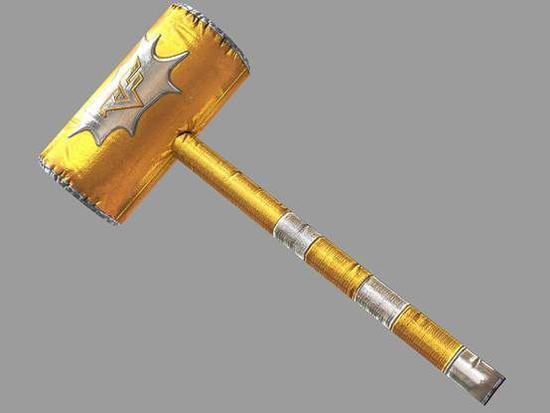 后来金砖是出了,黄金锤子倒是拖了许久,终于七月版本,黄金充气大锤也