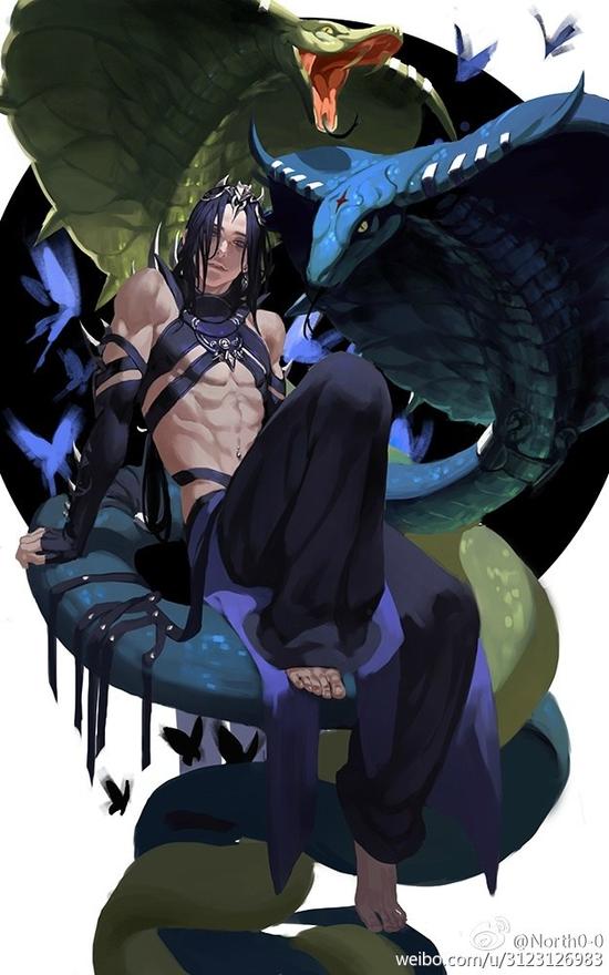 剑网3七周年插画作品&nbsp;赶稿的花姐魅力来袭