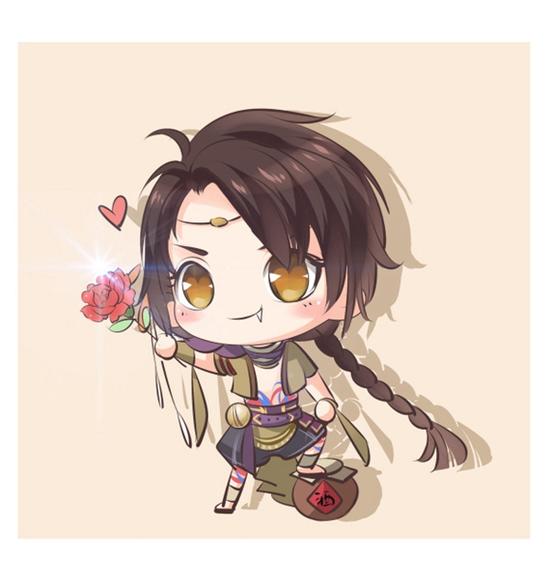 剑网3正太送花表情包正太给情缘们送花花啦