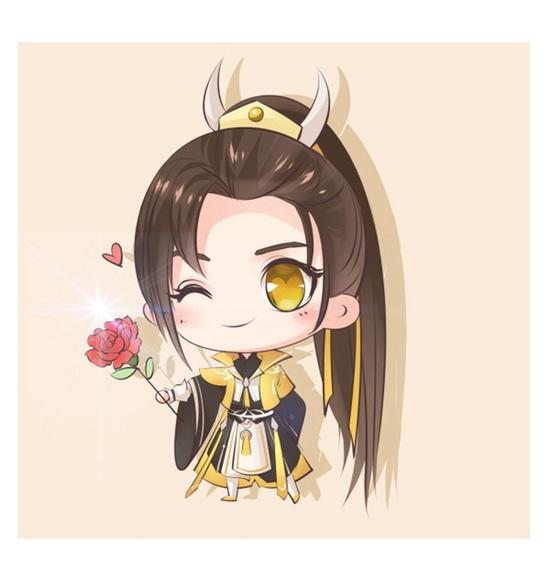 《剑网3》正太送花表情包分享