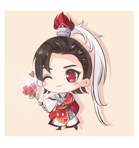 《剑网3》正太送花表情包分享