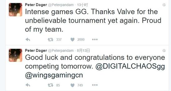 推特Dota Best Dota从另个角度看TI6决赛