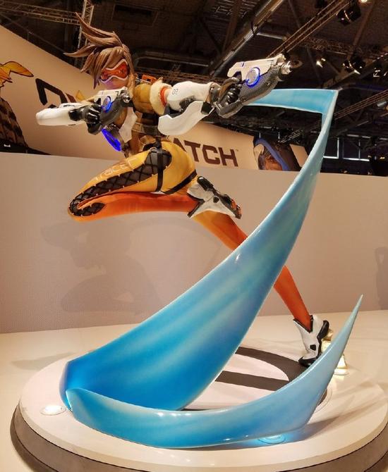 科隆游戏展：守望先锋大雕像死神遭吐槽