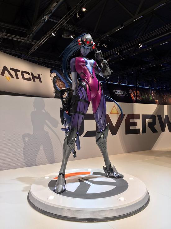 科隆游戏展：守望先锋大雕像死神遭吐槽