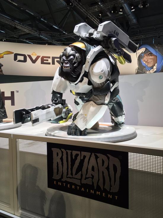 科隆游戏展：守望先锋大雕像死神遭吐槽