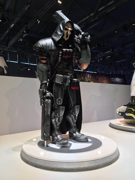 科隆游戏展：守望先锋大雕像死神遭吐槽