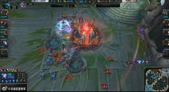 LPL8月26日第一场第一局：稳步运营 EDG先下一城