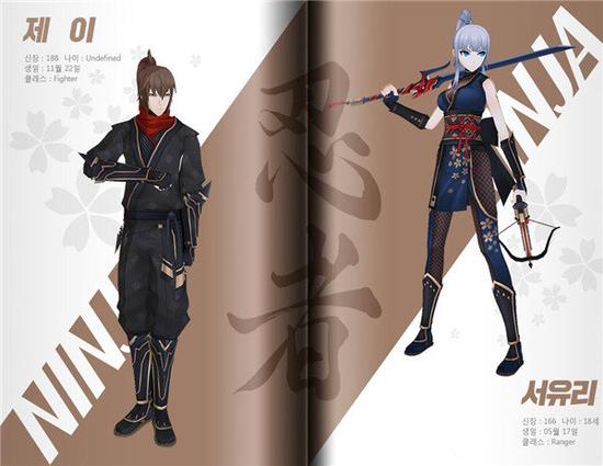 角色定制 《封印者(Closers)》韩服推出忍者主题时装