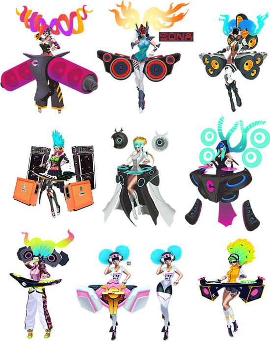 《英雄联盟》官方原画艺术集英雄图赏！