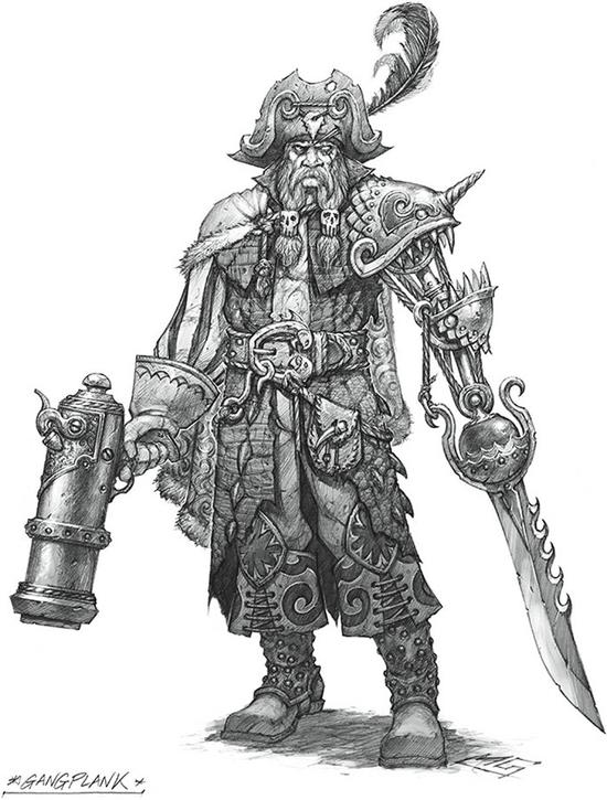 《英雄联盟》官方原画艺术集英雄图赏！