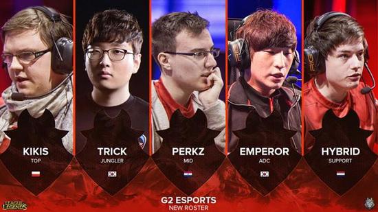 完成春夏赛季二连冠 欧洲的新锐王者之师G2