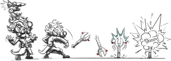 《英雄联盟》官方原画艺术集英雄图赏！