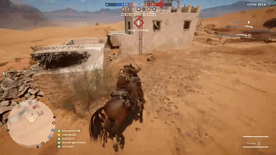 核动力战马再现江湖!《战地1》爆笑骑马gif