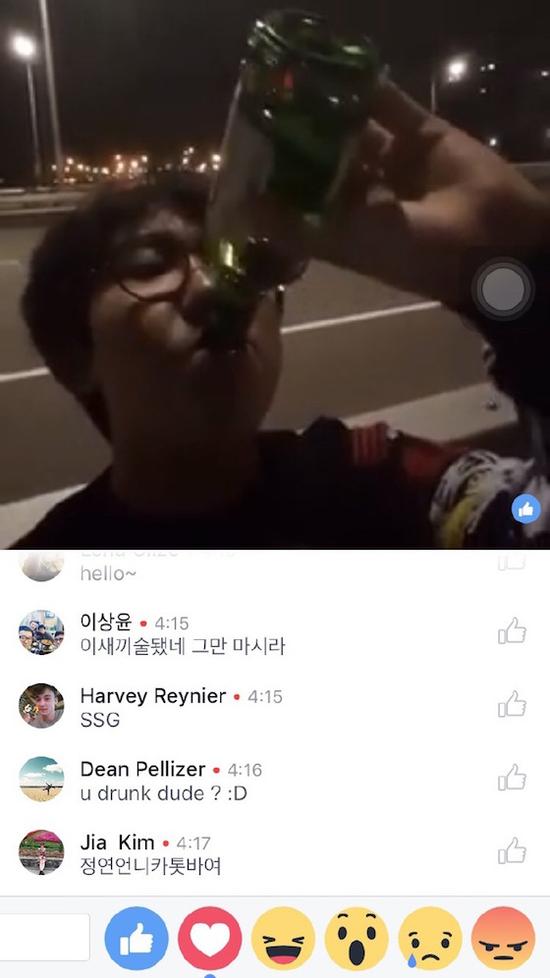 imp韩国街头买醉 借酒消愁愁更愁