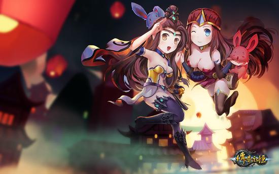 《传奇永恒》中秋节暖心壁纸欣赏_网络游戏-官方_新浪游戏_新浪网