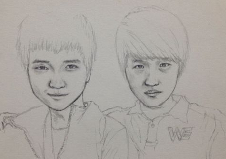 大神手绘职业选手 笑笑西卡结合体