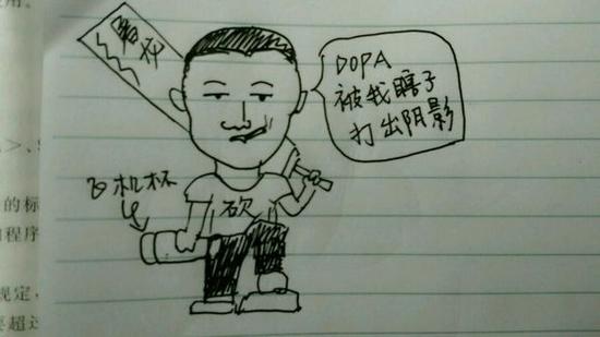 大神手绘职业选手 笑笑西卡结合体