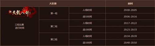 大区赛比赛时间全知晓