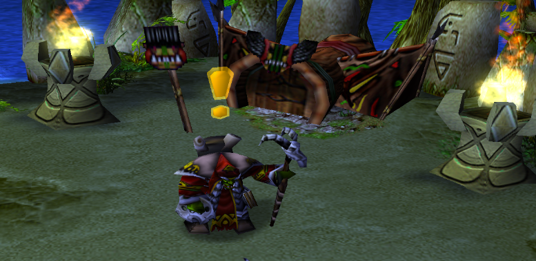 水母坐骑NPC 兽人术士德拉克苏尔的故事